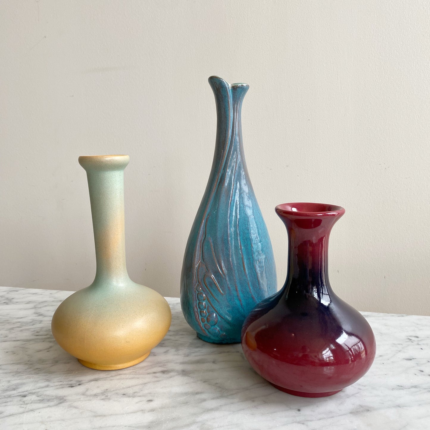 Vintage Ceramic "Ombré Vase