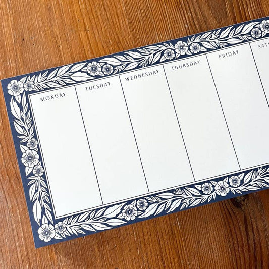 Weekly View Notepad