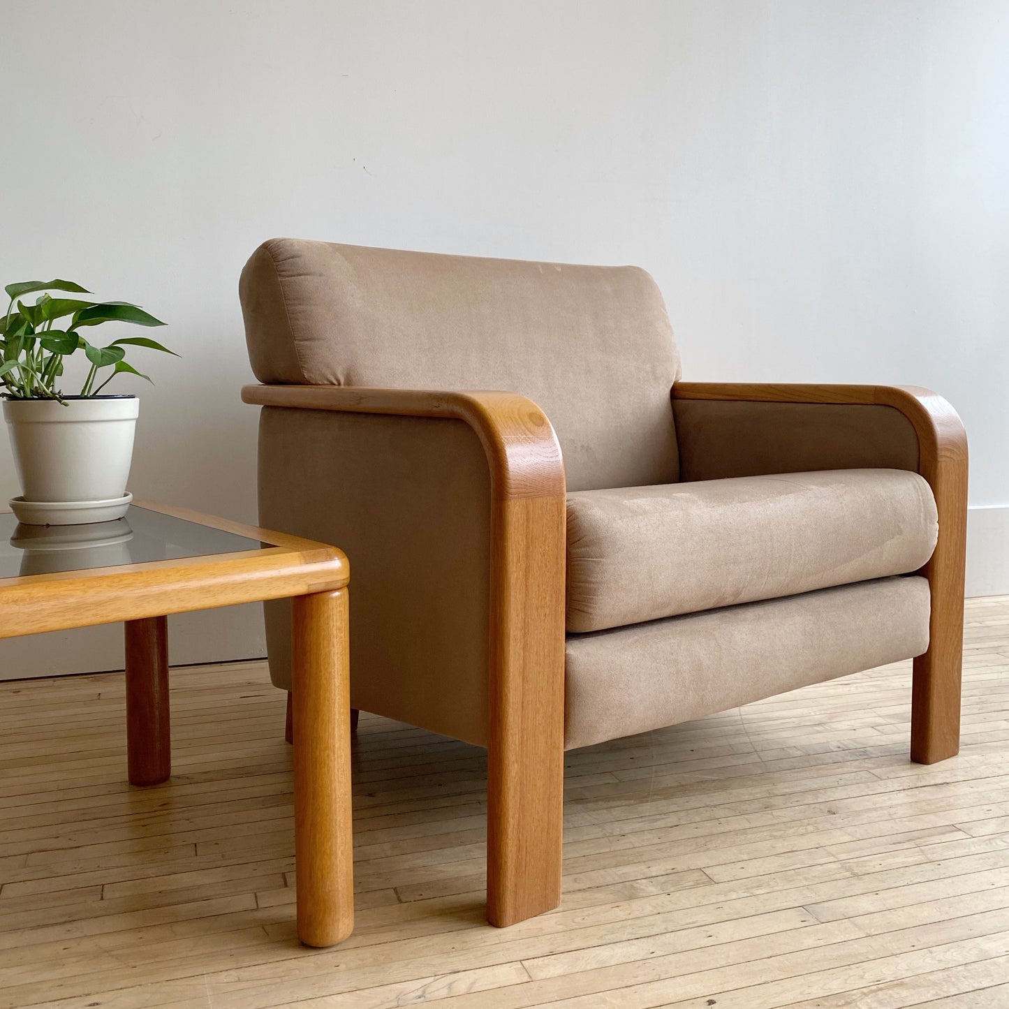 Contemporary Scandinavian-Style Armchair