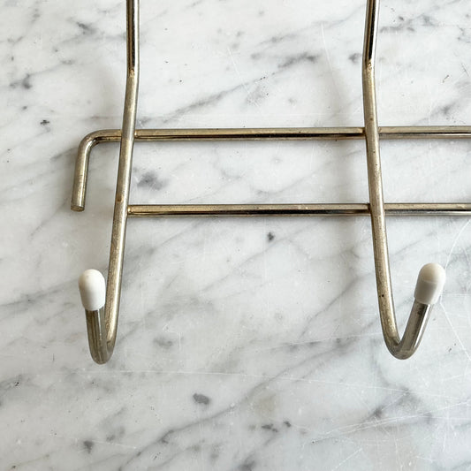 Vintage Metal Wire Wall Hook Rack