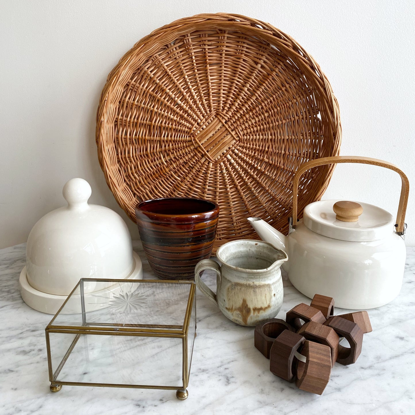 Vintage Ceramic Covered Dish