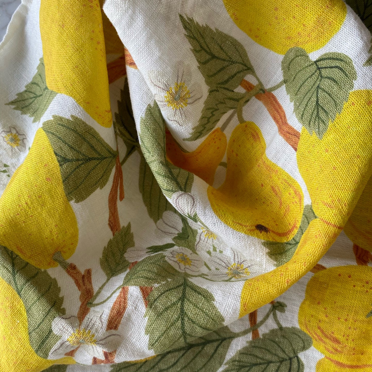 Pear Orchard | 100% Linen Tea Towel
