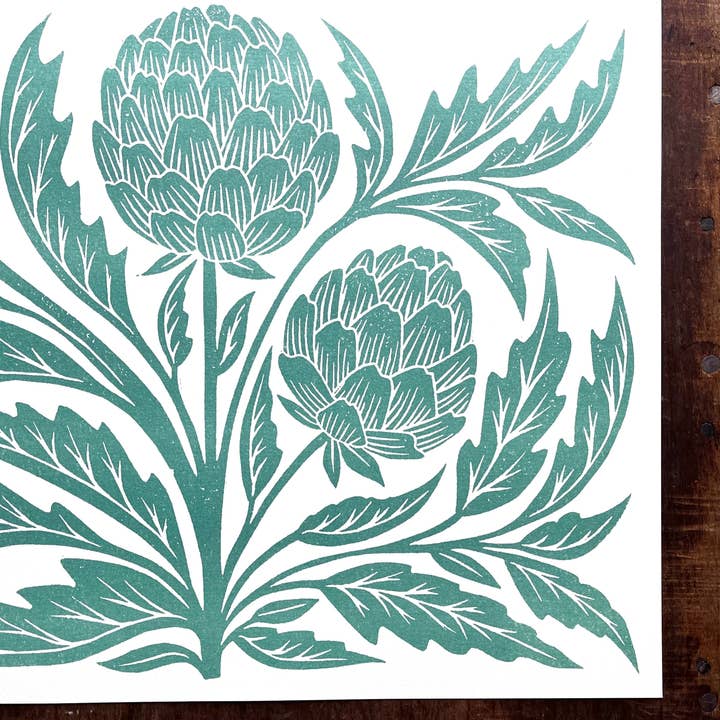 Artichoke Art Print (11 x 14)