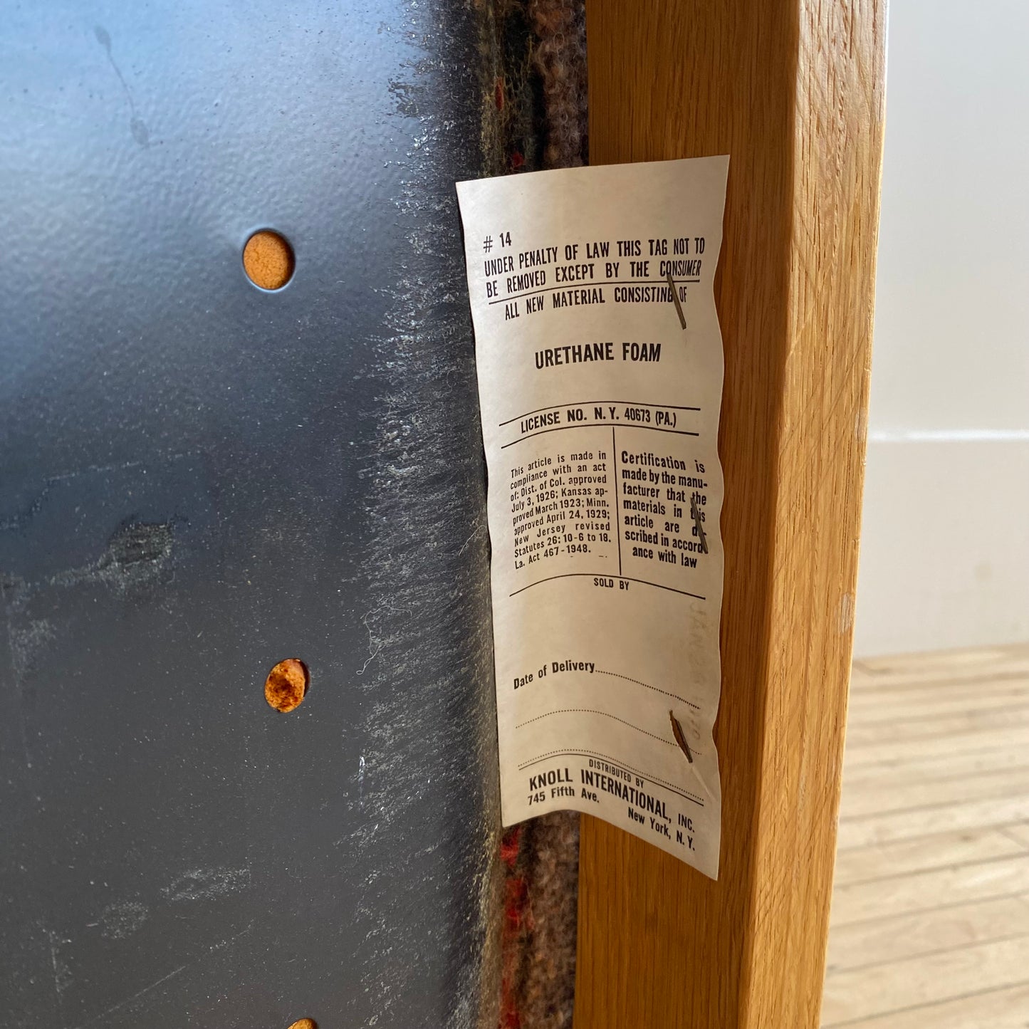 Vintage Bentwood Armchair, Don Pettit for Knoll (Single)