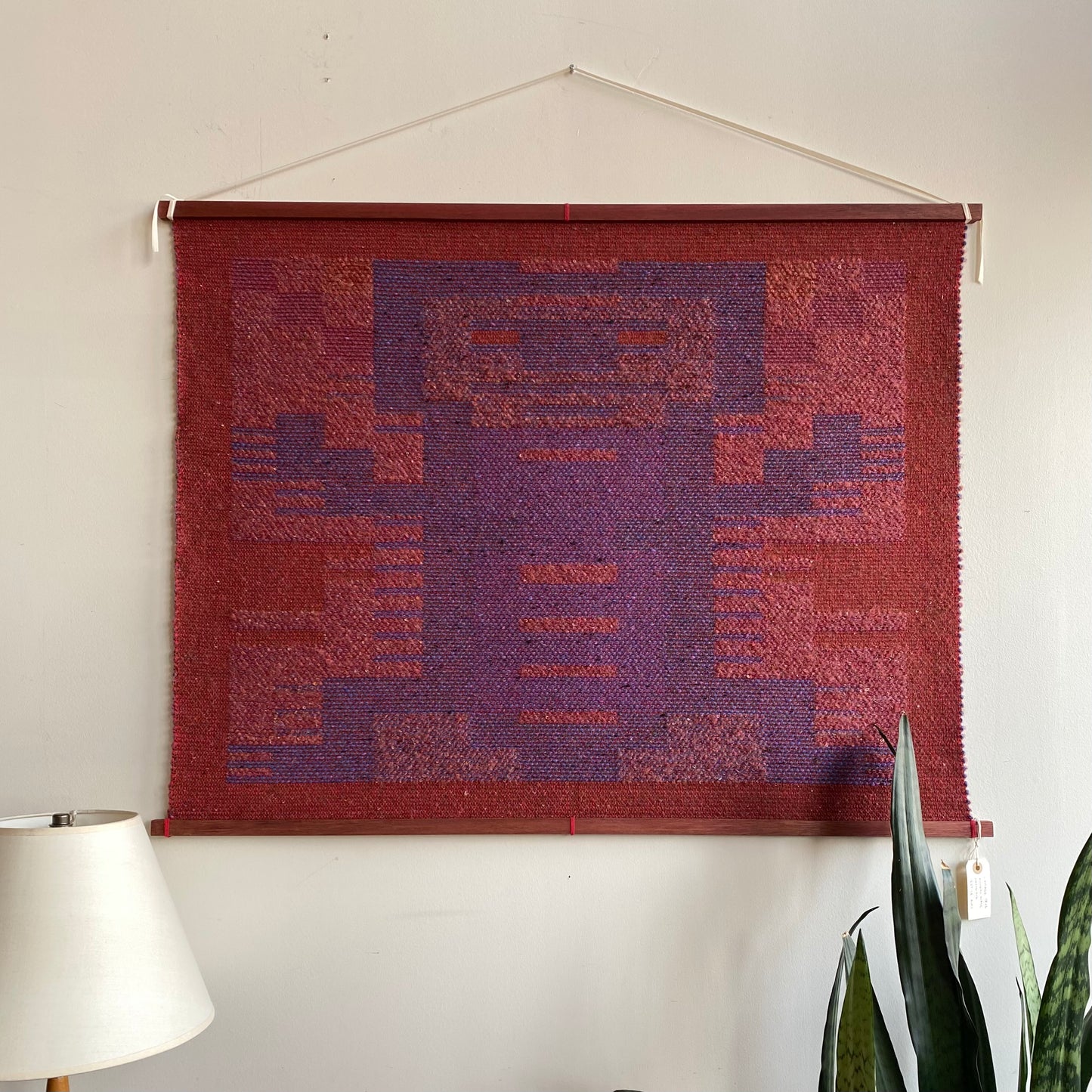 ON HOLD: Vintage Handmade Weaving / Wall Hanging / Textile Art
