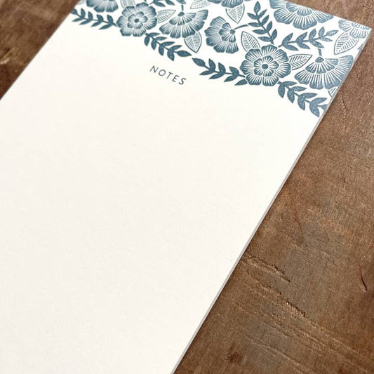 Floral Header Notepad