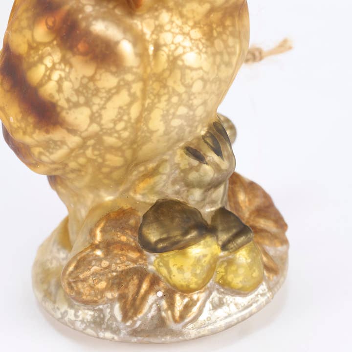 40% OFF: Glass Owl Ornament
