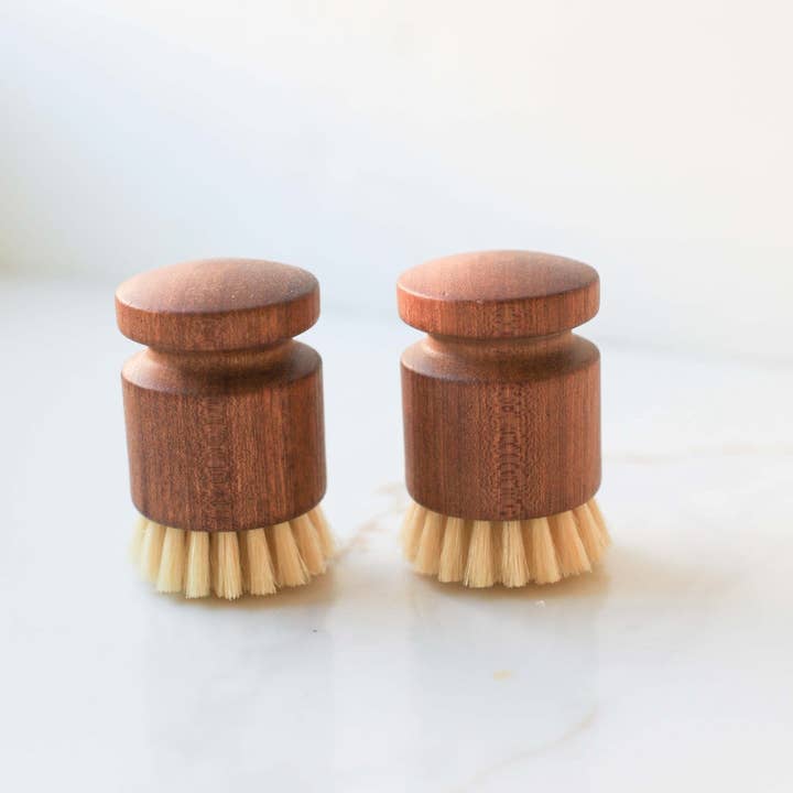 Dark Wood Cleaning Brush