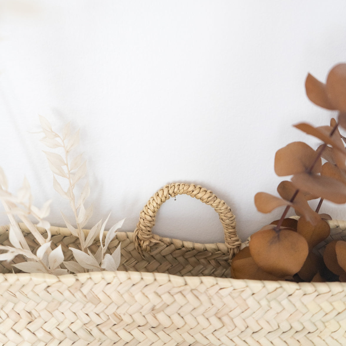 Moroccan Woven Wall Basket