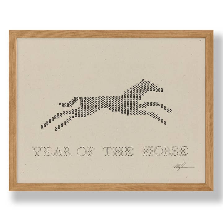 "Year of the Horse" Art Print (8.5 x 11)