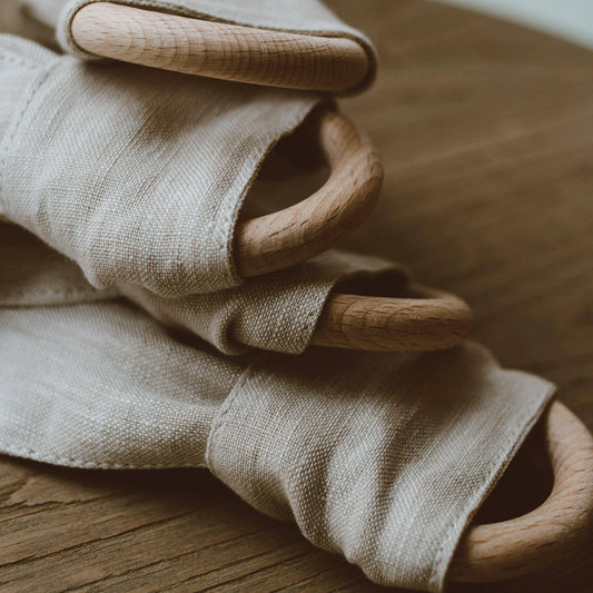 Natural Linen Teether