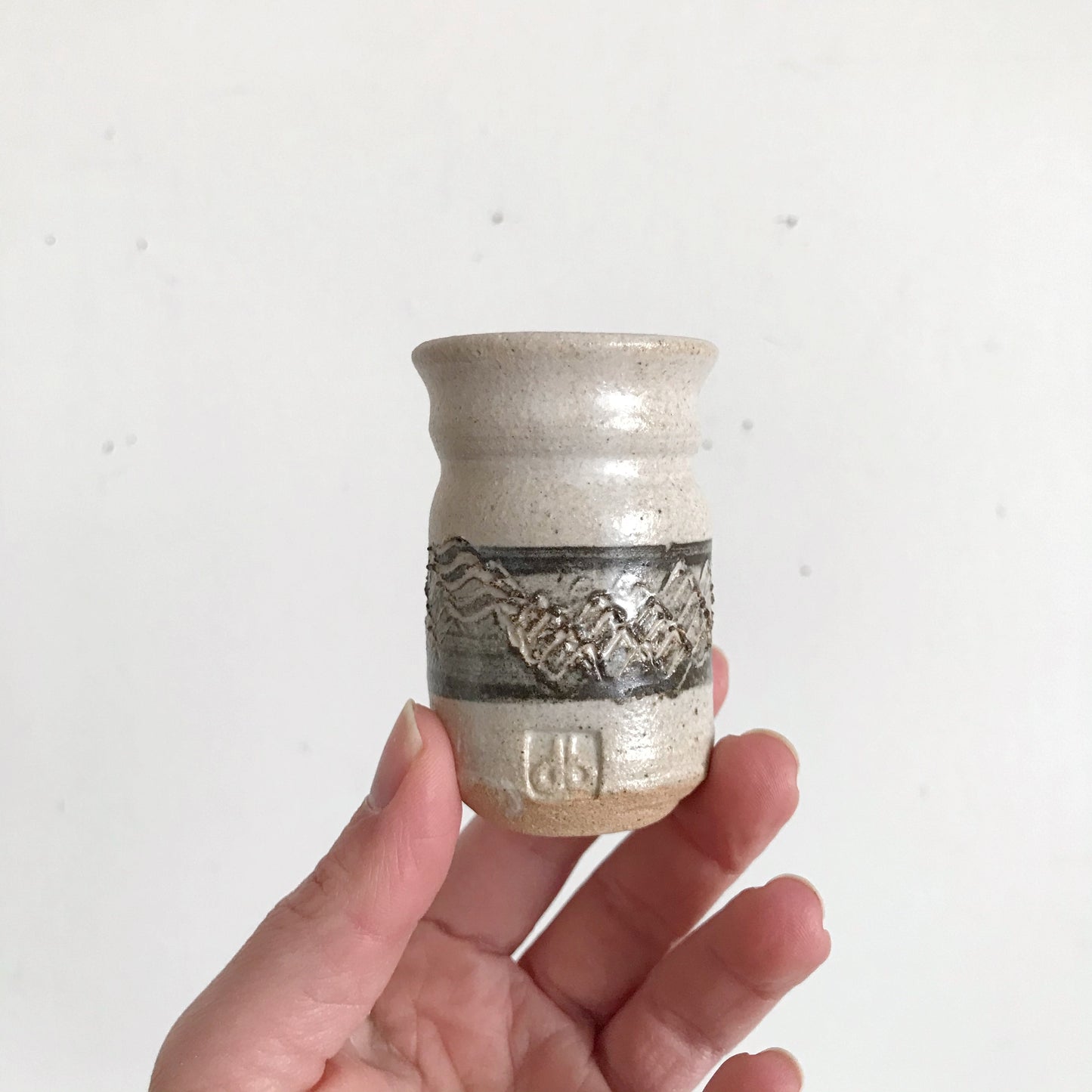 Tiny Vintage Pottery Vase