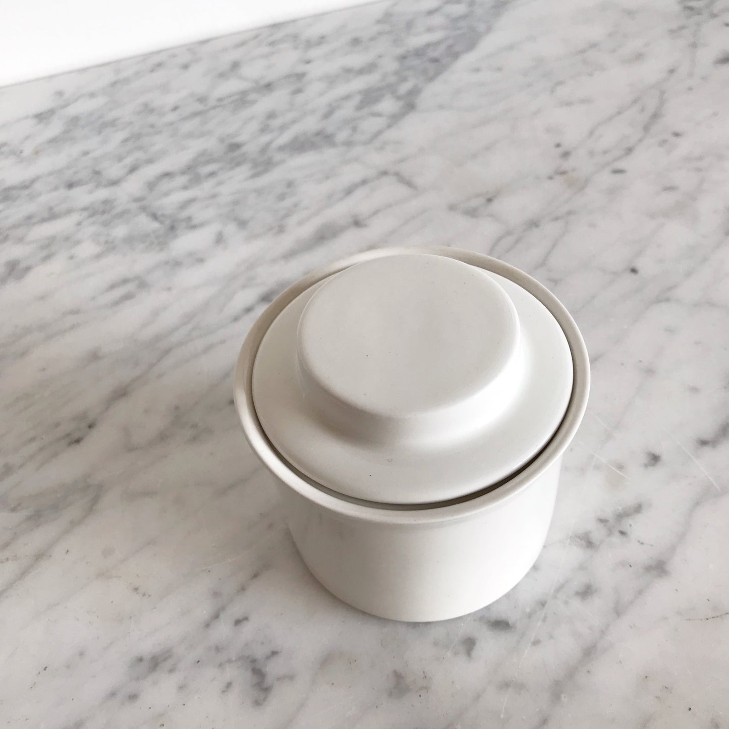 Small Vintage Porcelain Container, England