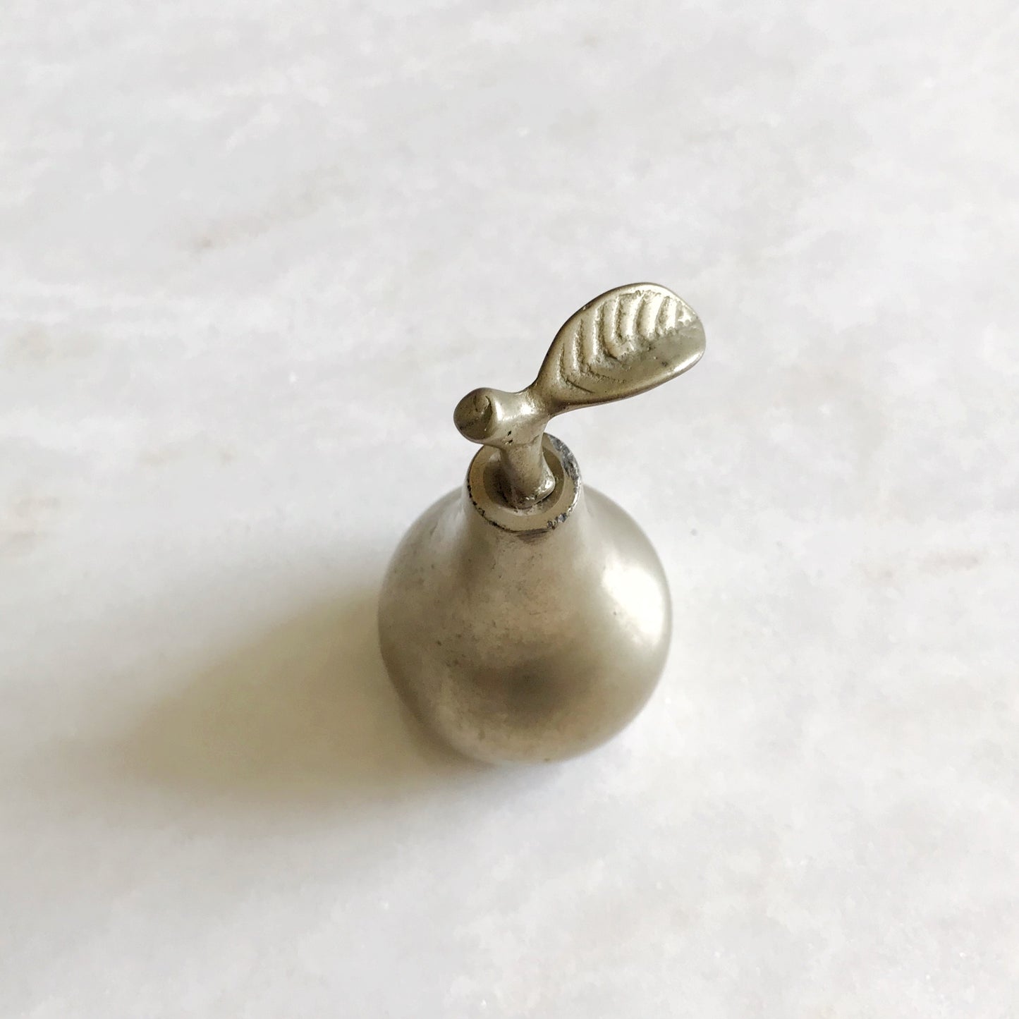 Vintage Brass Pear Bell