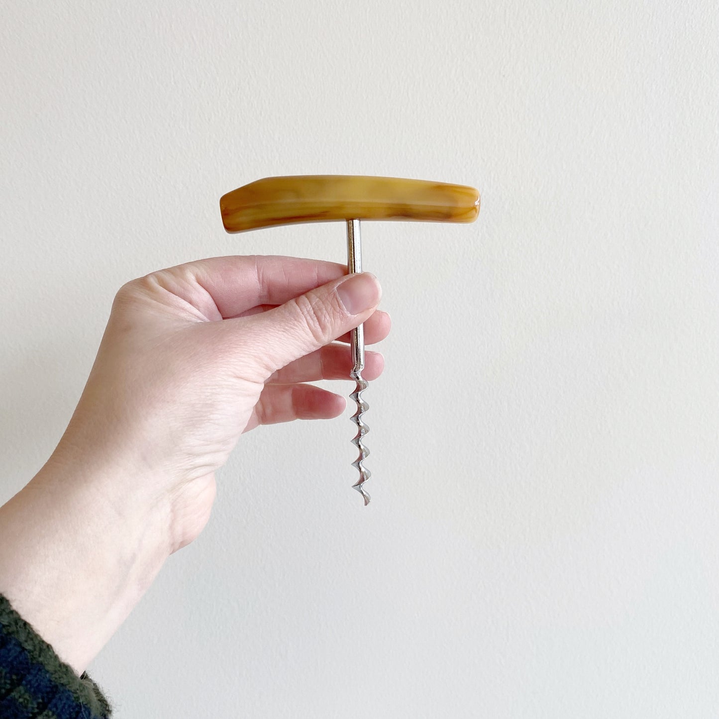 Vintage Faux-Horn Corkscrew