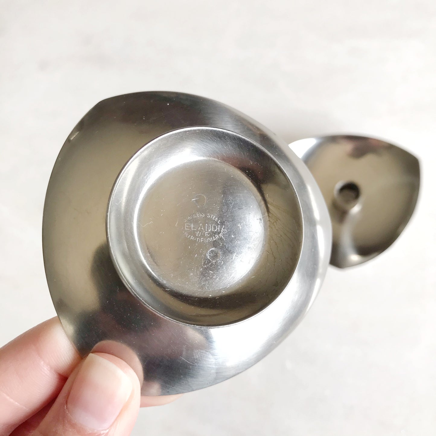 Pair of Vintage Danish Mini Candle Holders