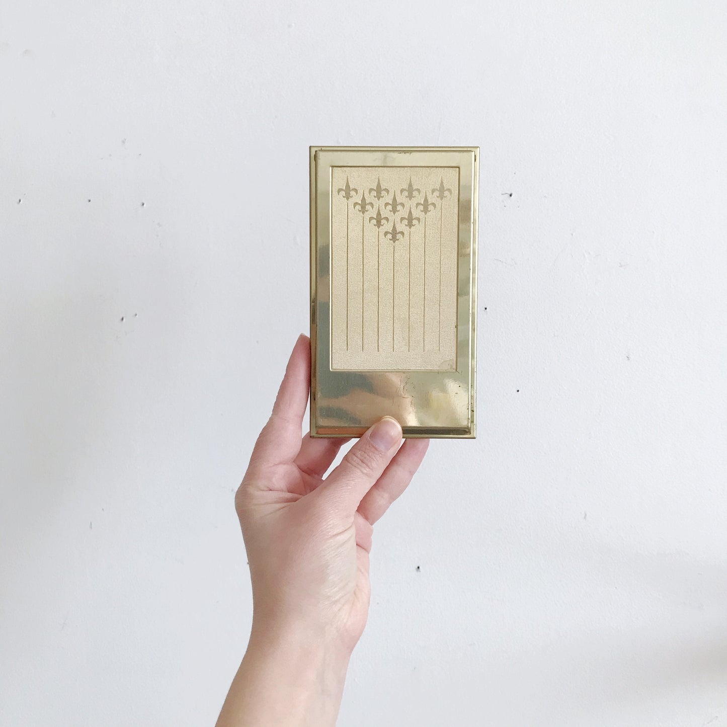 Vintage Gold Telephone Note Pad