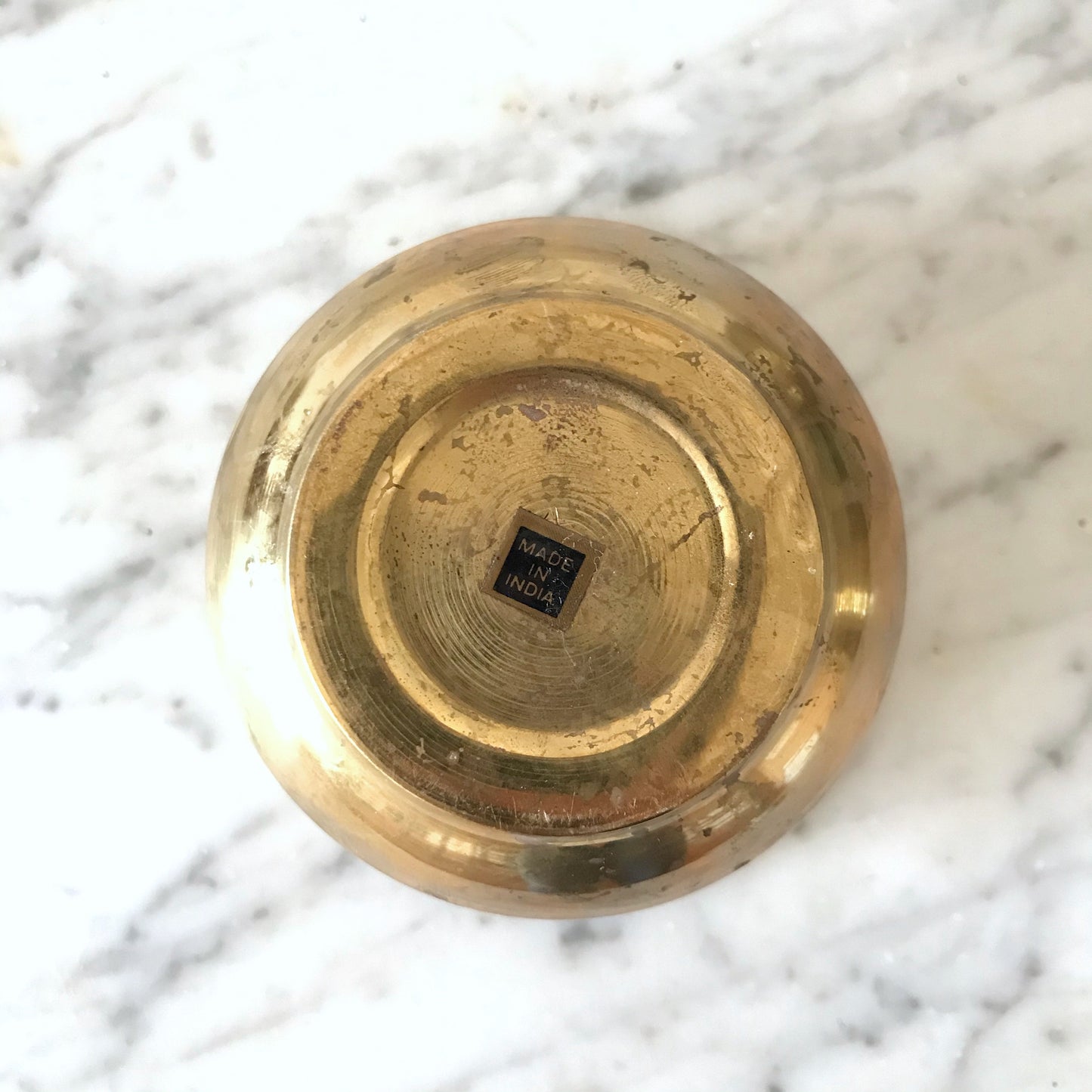 Tiny Brass Planter, India