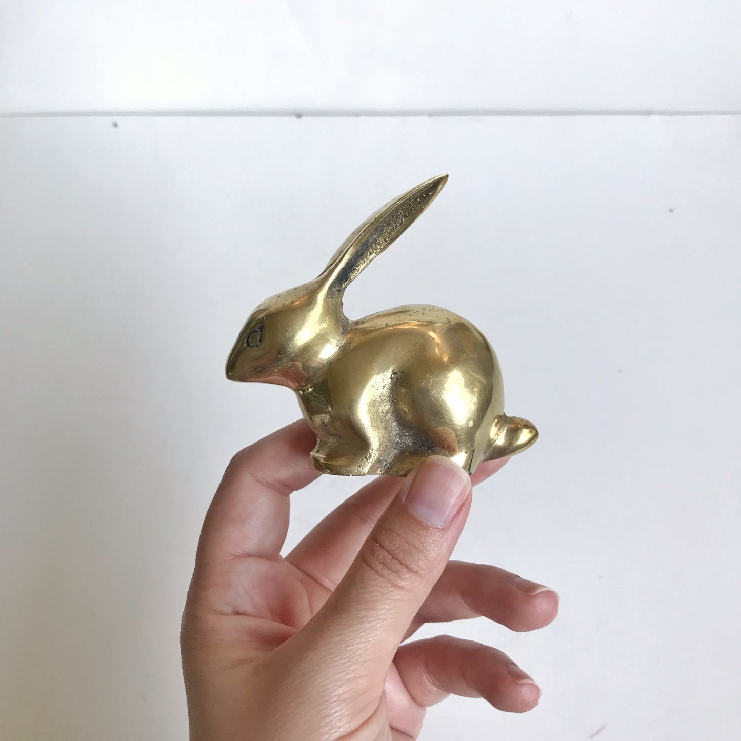 Vintage Brass Rabbit