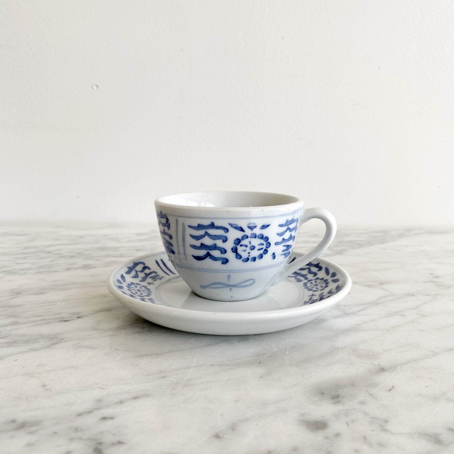Sweet Vintage Ceramic Teacup & Saucer Set