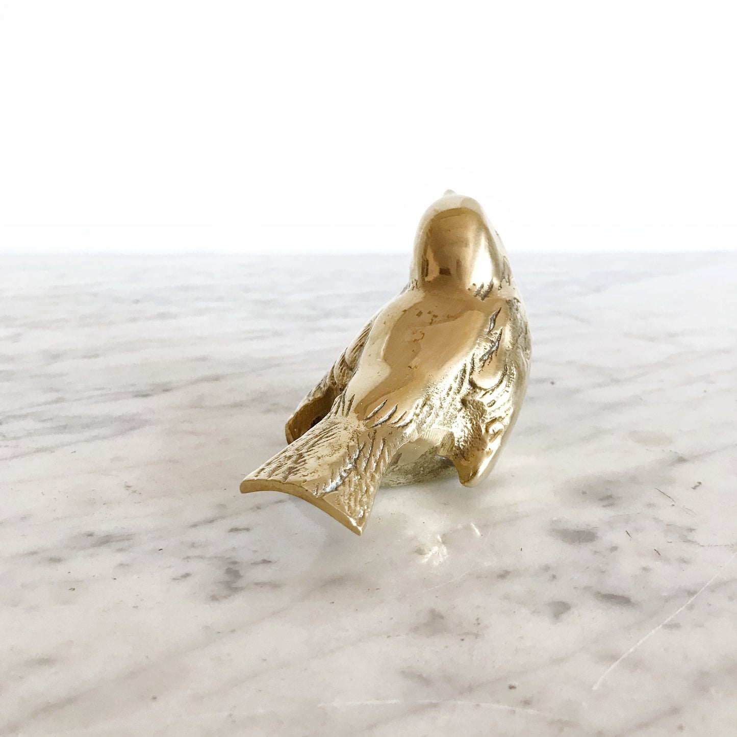 Vintage Brass Bird Bottle Opener