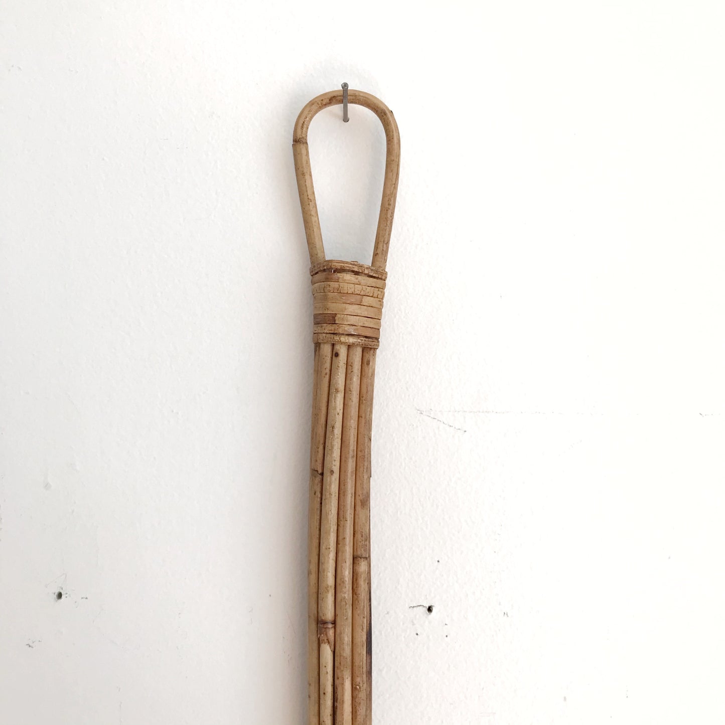 Vintage Rattan Rug Beater