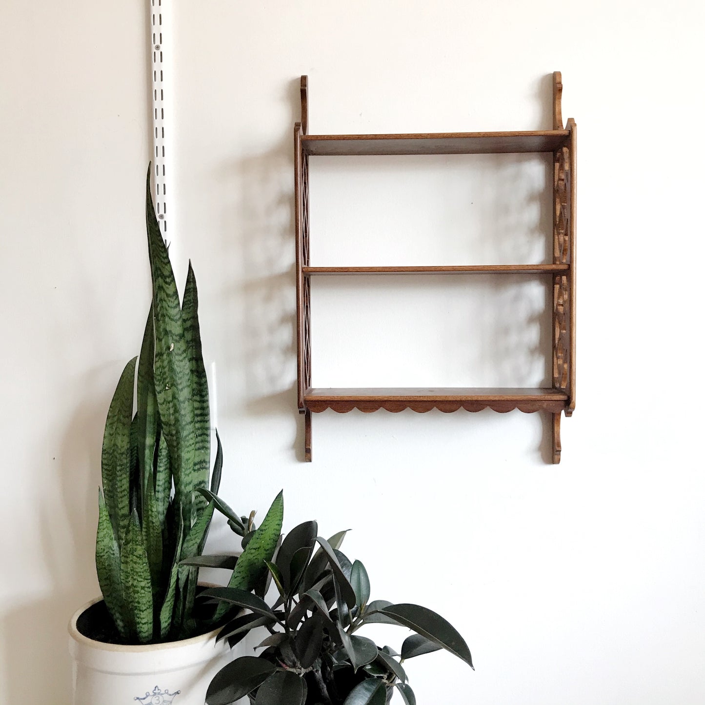 Decorative Wall Shelf w Cutouts