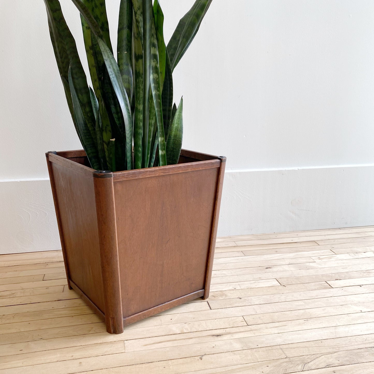 Antique Wood Bin / Planter