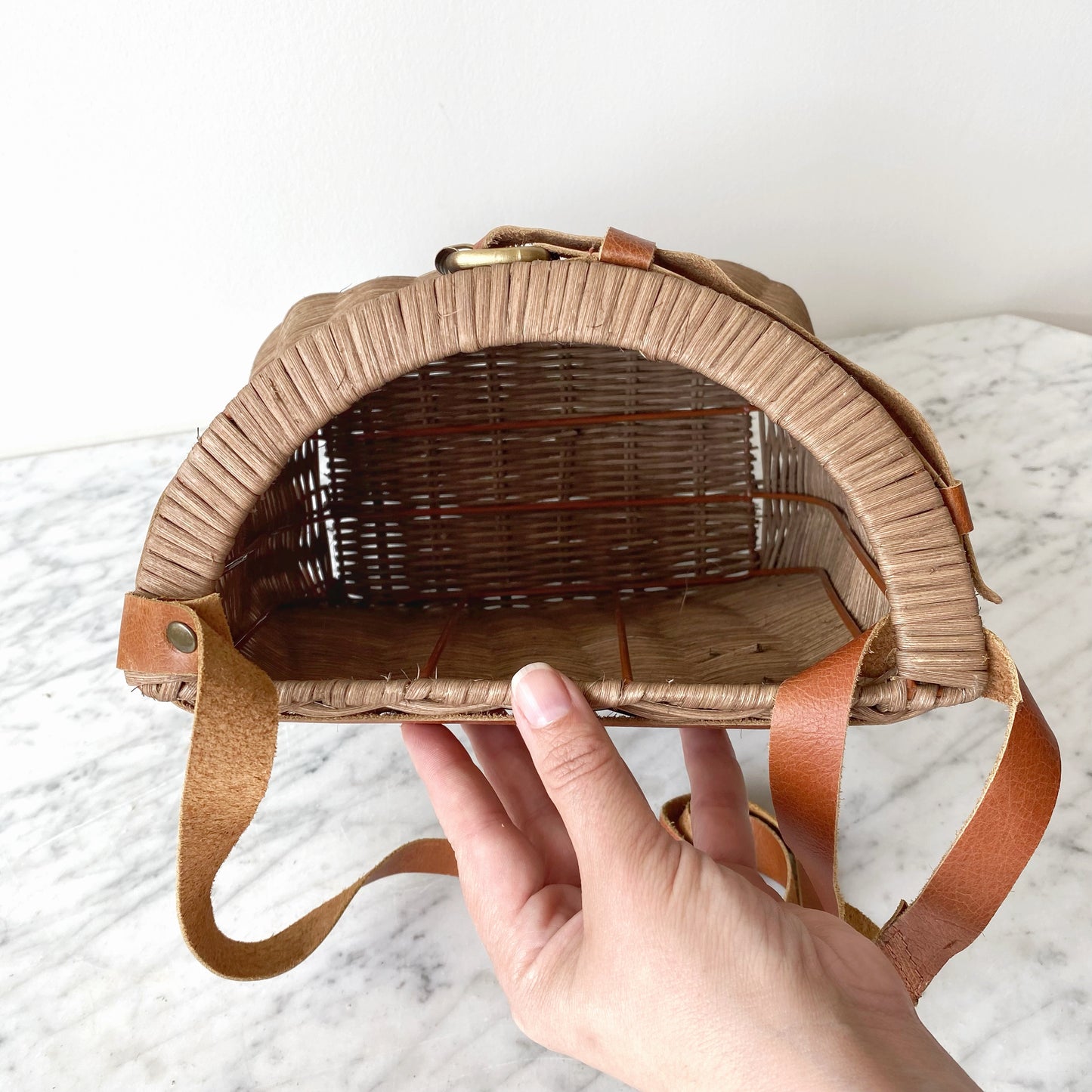 Wicker Foraging Basket / Hanging Basket