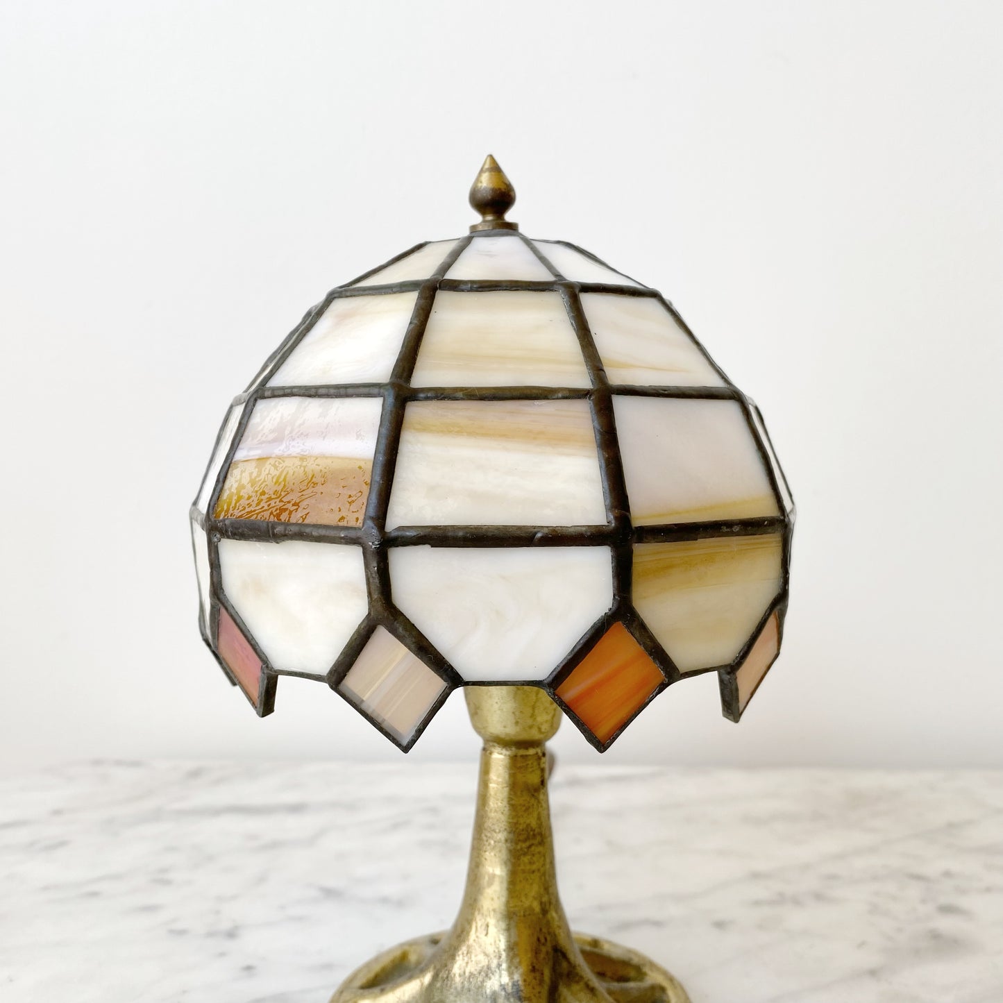 Small Stained Glass Nightlight Lamp