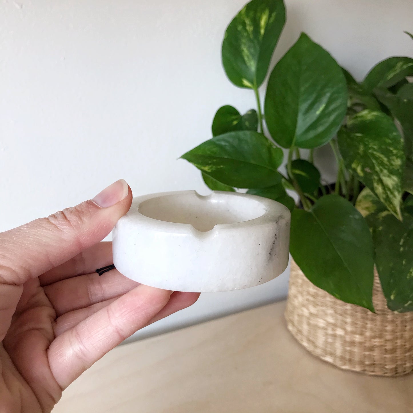 Tiny Marble Ashtray