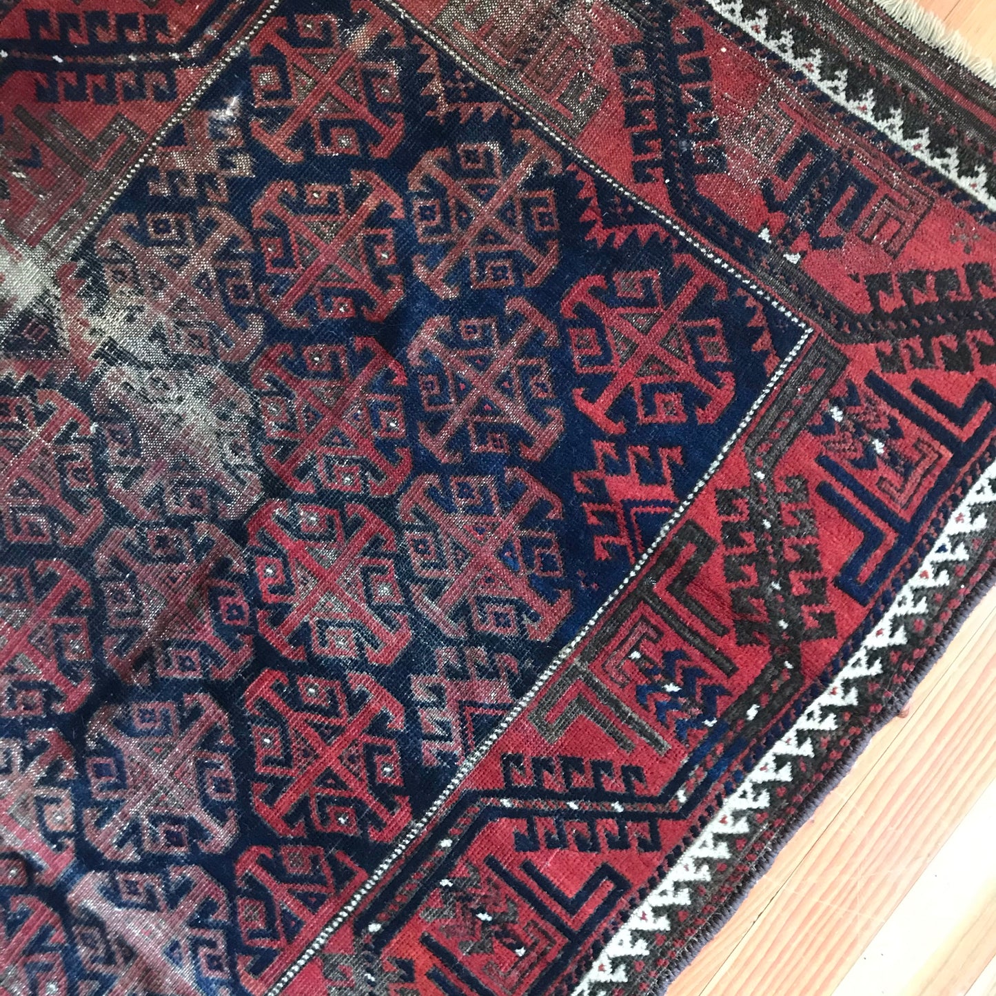 Selby | Antique Hand-Knotted Rug | 3.3 x 6.7