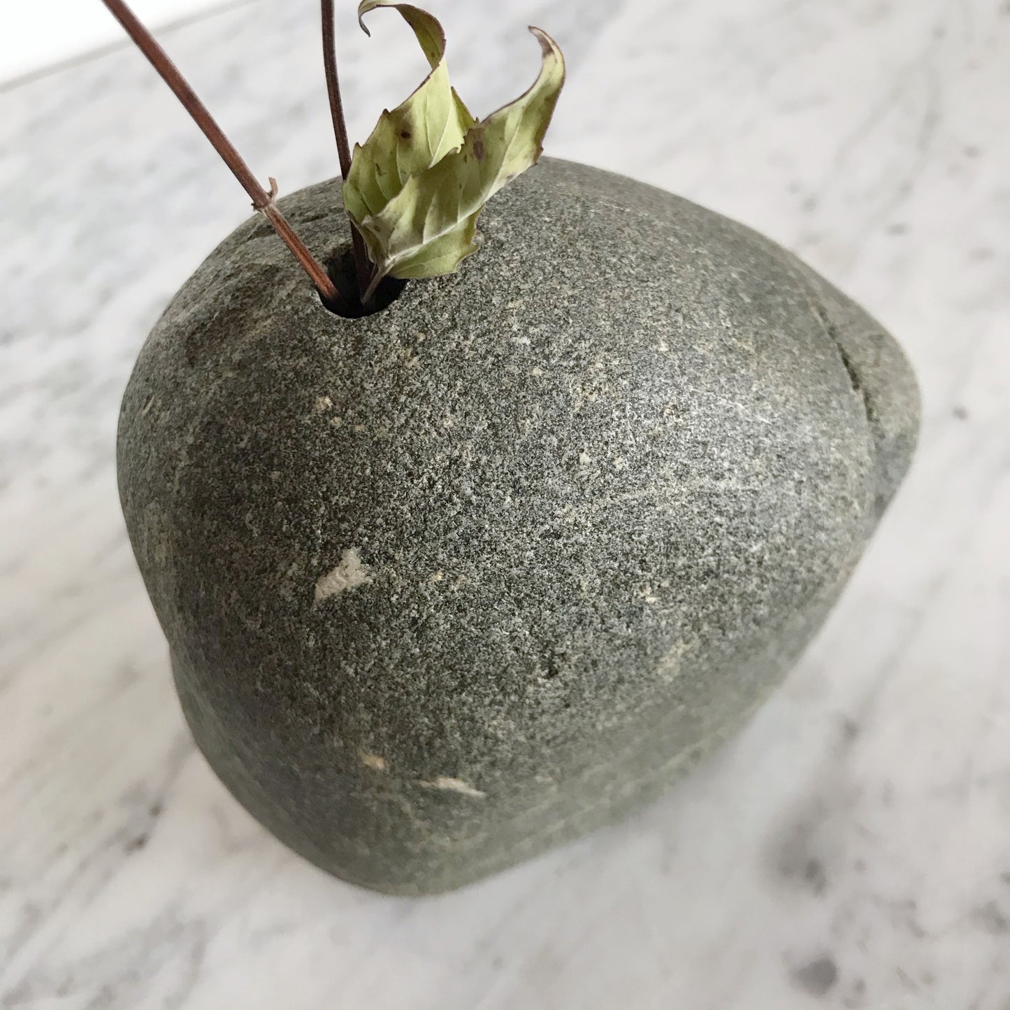 XL Stone Bookend / Bud Vase, Canada