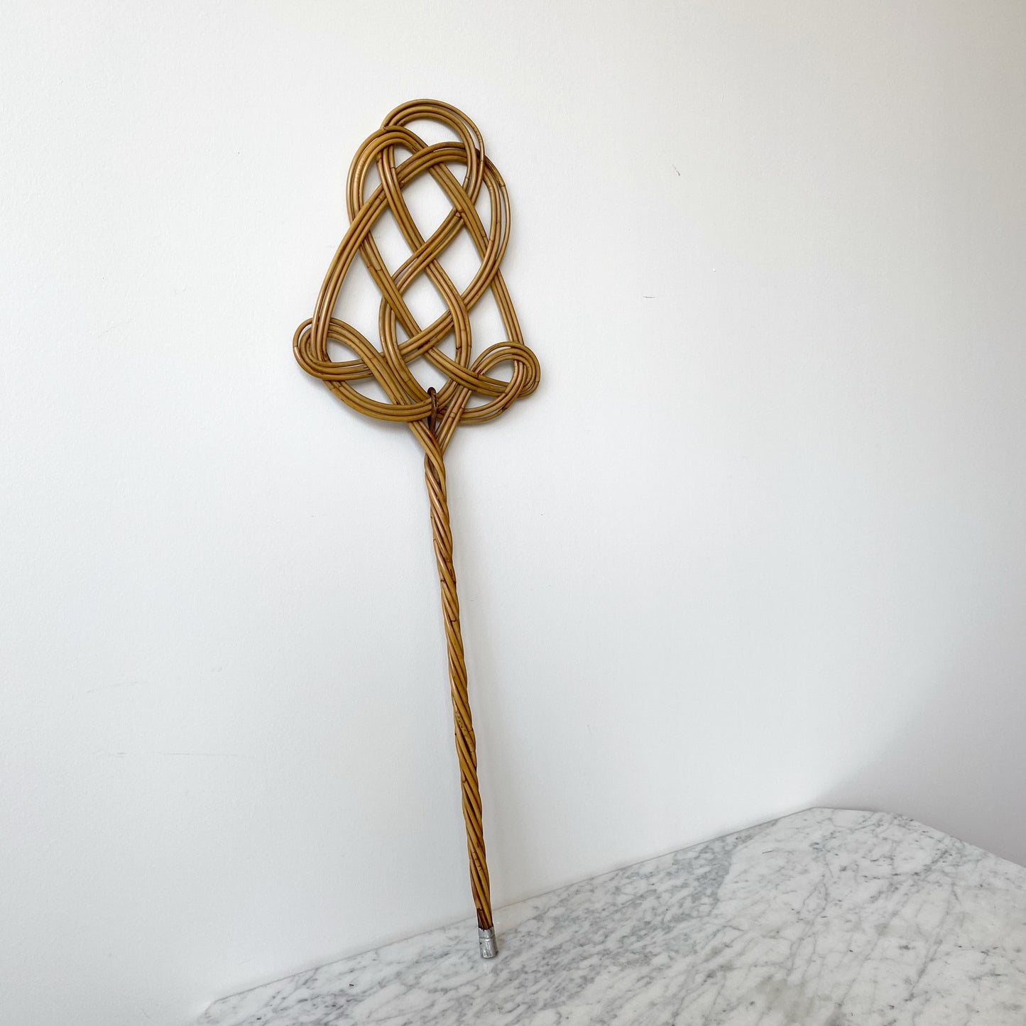 Vintage Rattan Rug Beater