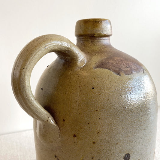 10” Antique Stoneware Jug