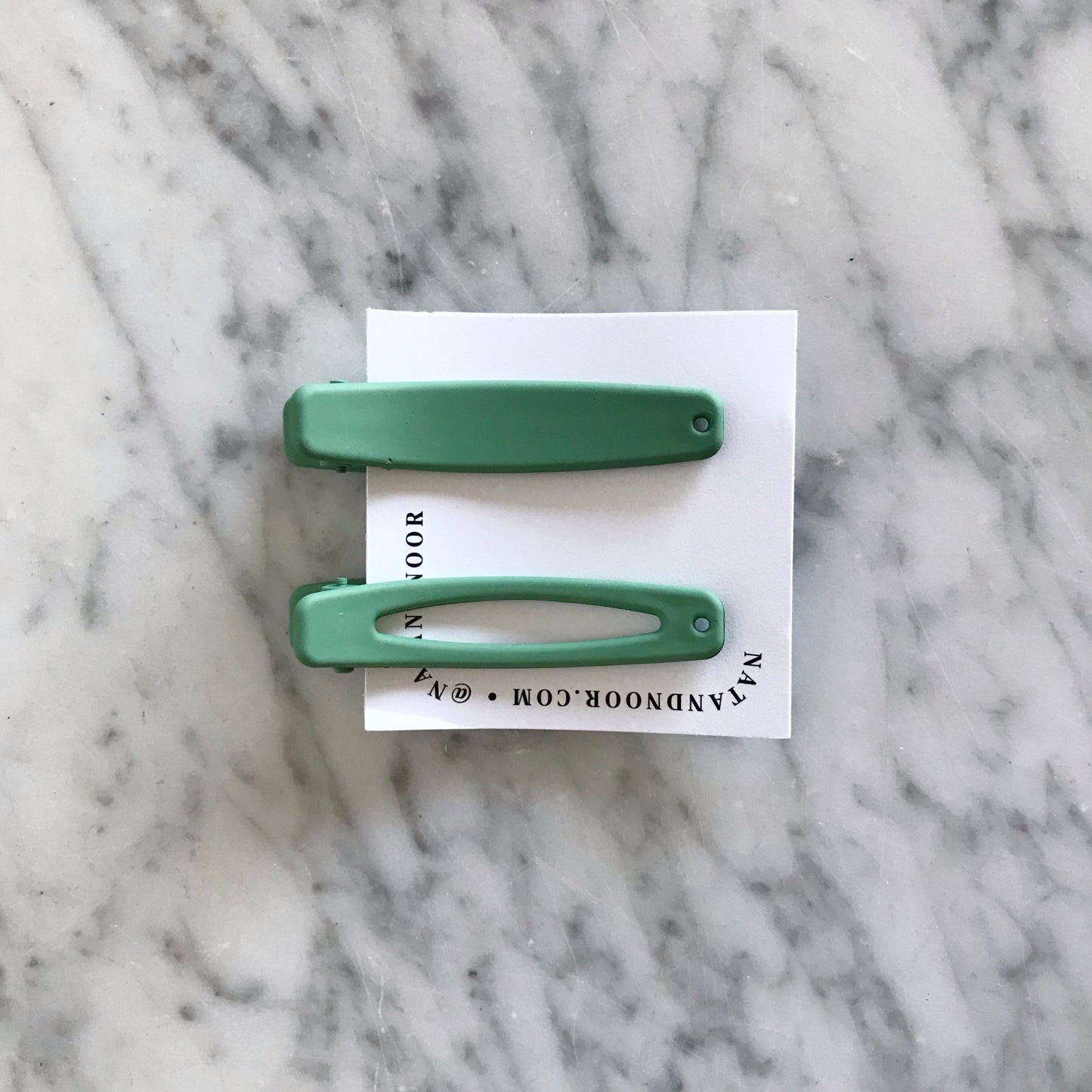 LANI Hair Clips, Mint