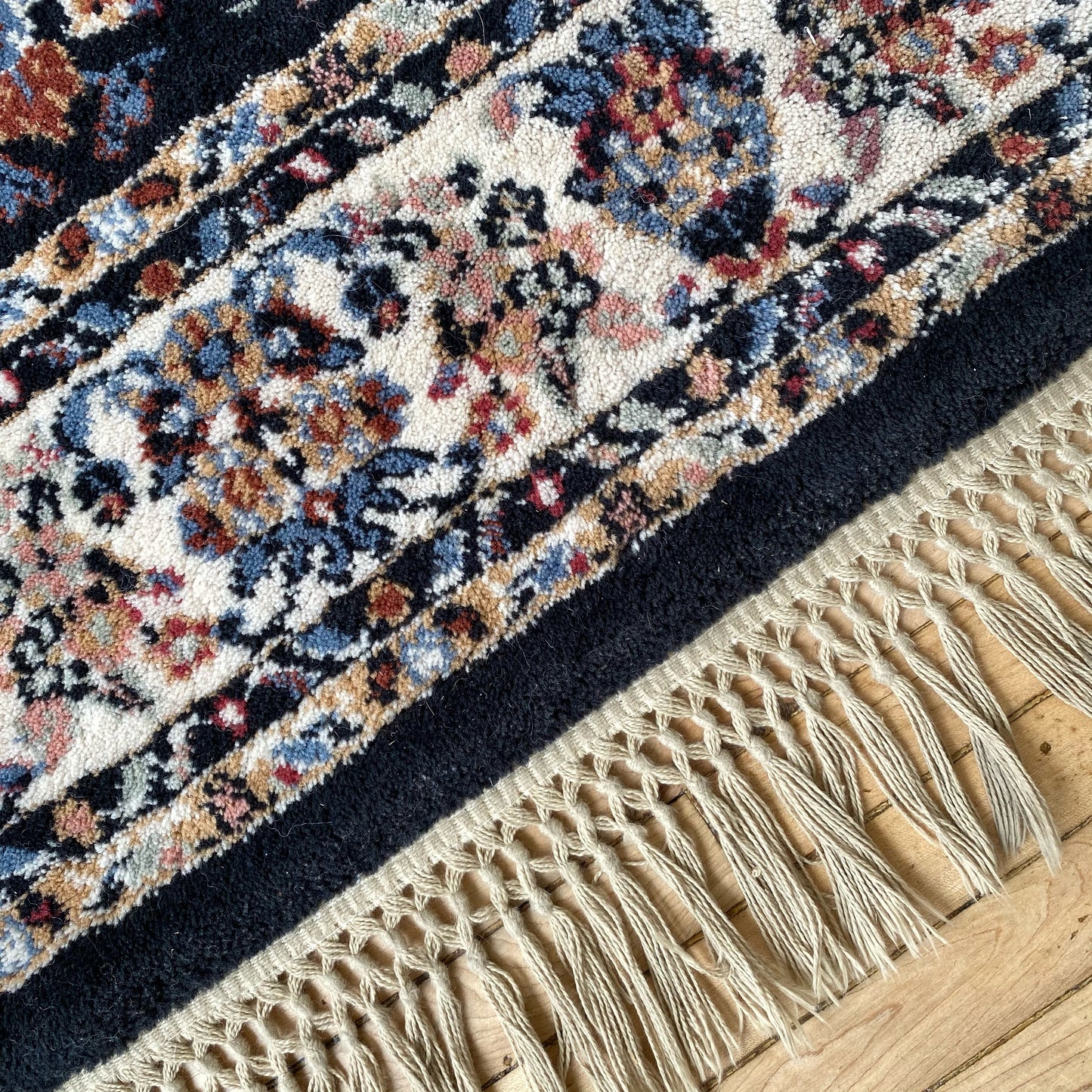 Black Area Rug (3’11” x 6’2”)
