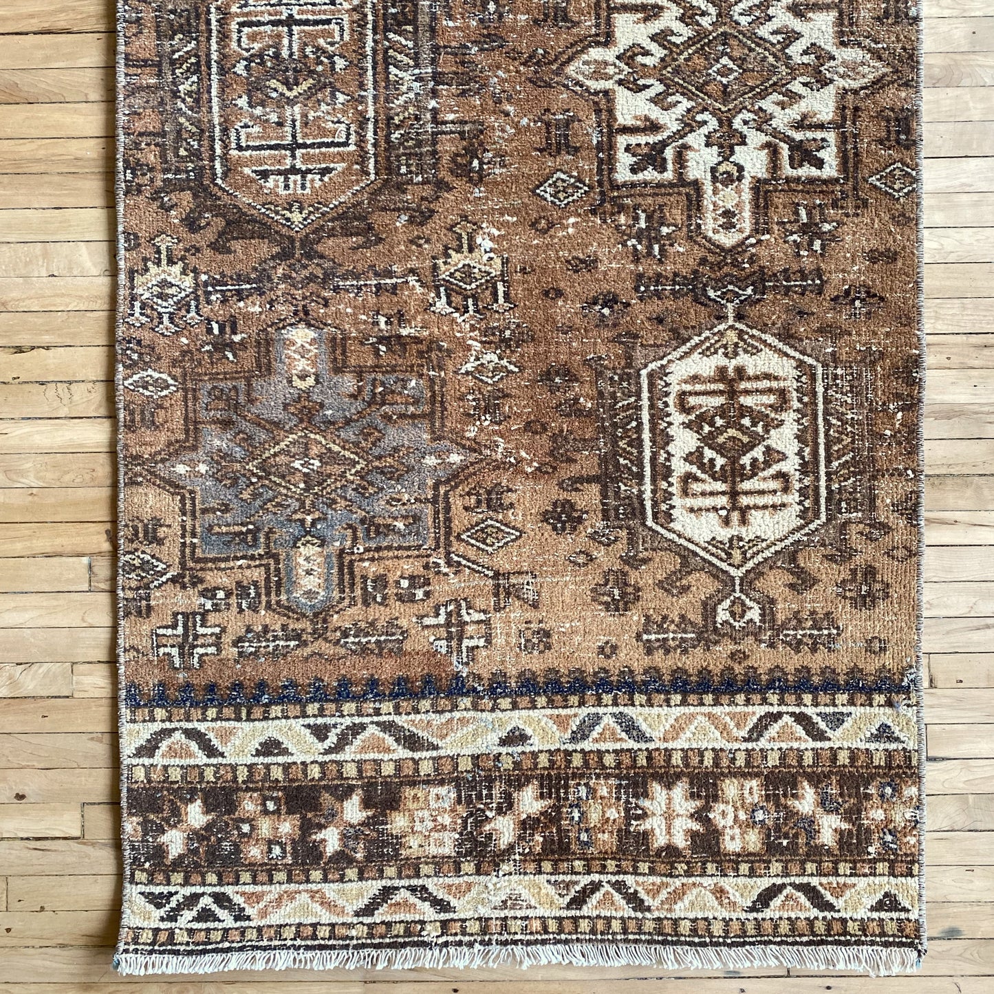 Vintage Runner Rug, Reversible (2.11 x 12.7)