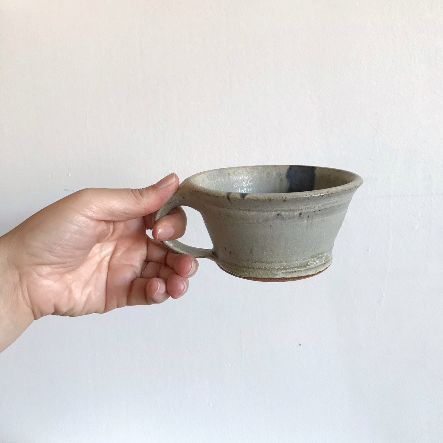 Found Handcrafted Pottery Mug