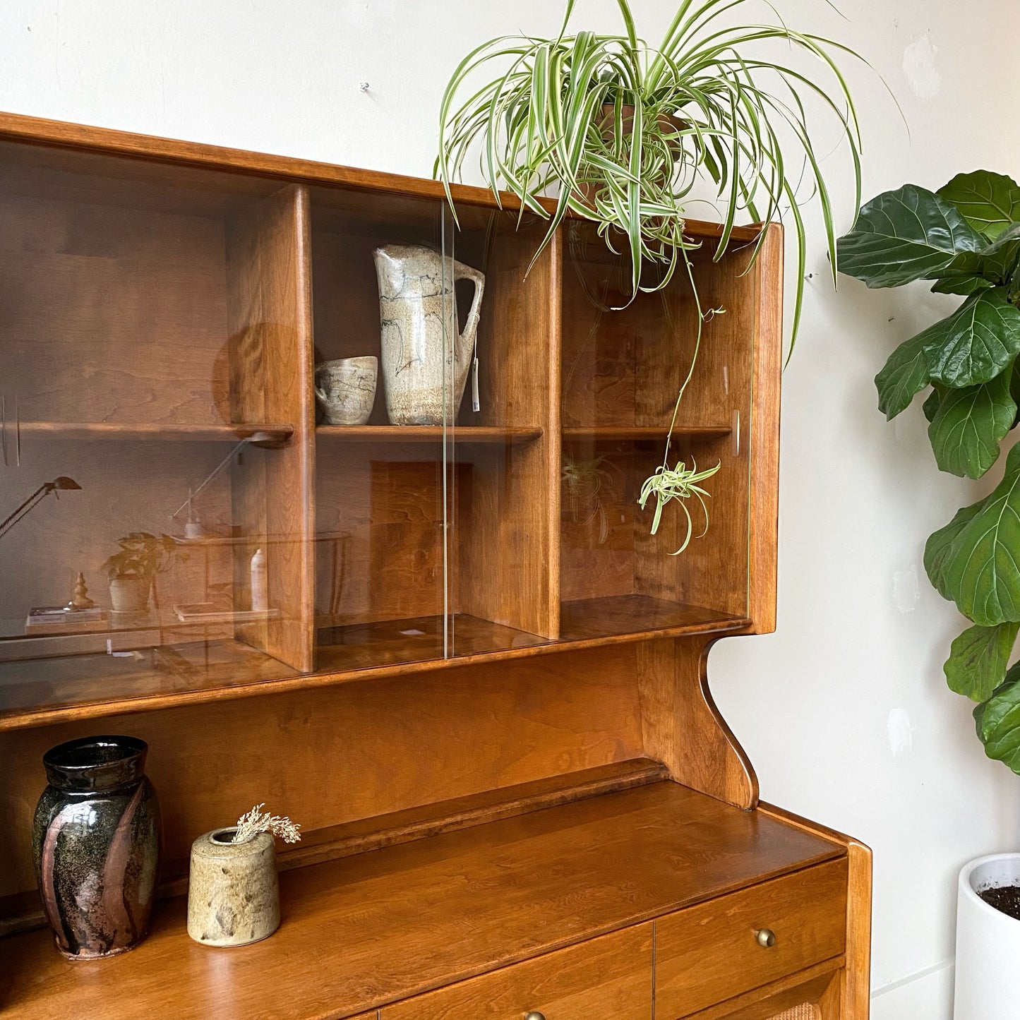 Vintage MCM Hutch by Conant Ball, Circa 1960's
