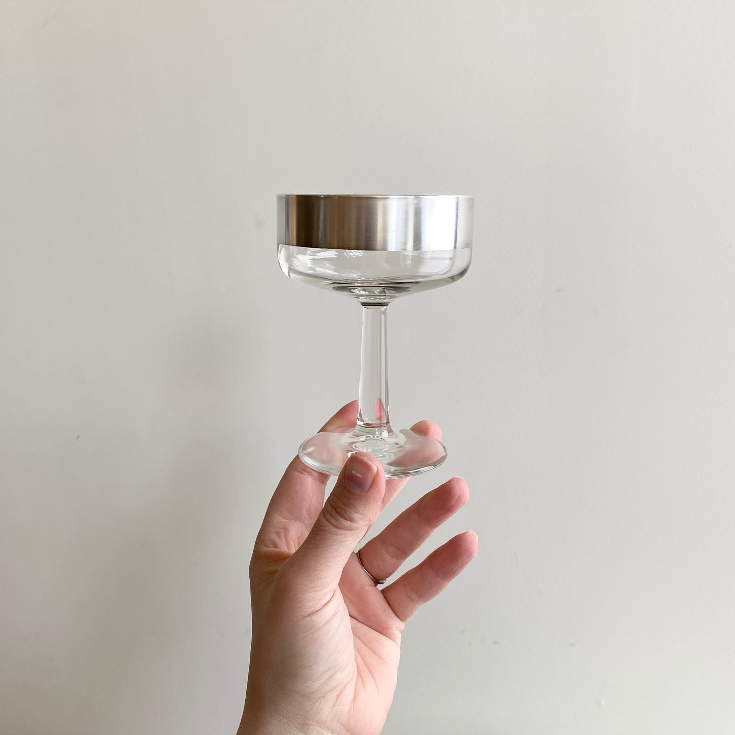S/4 Petite Vintage Silver Rimmed Glasses
