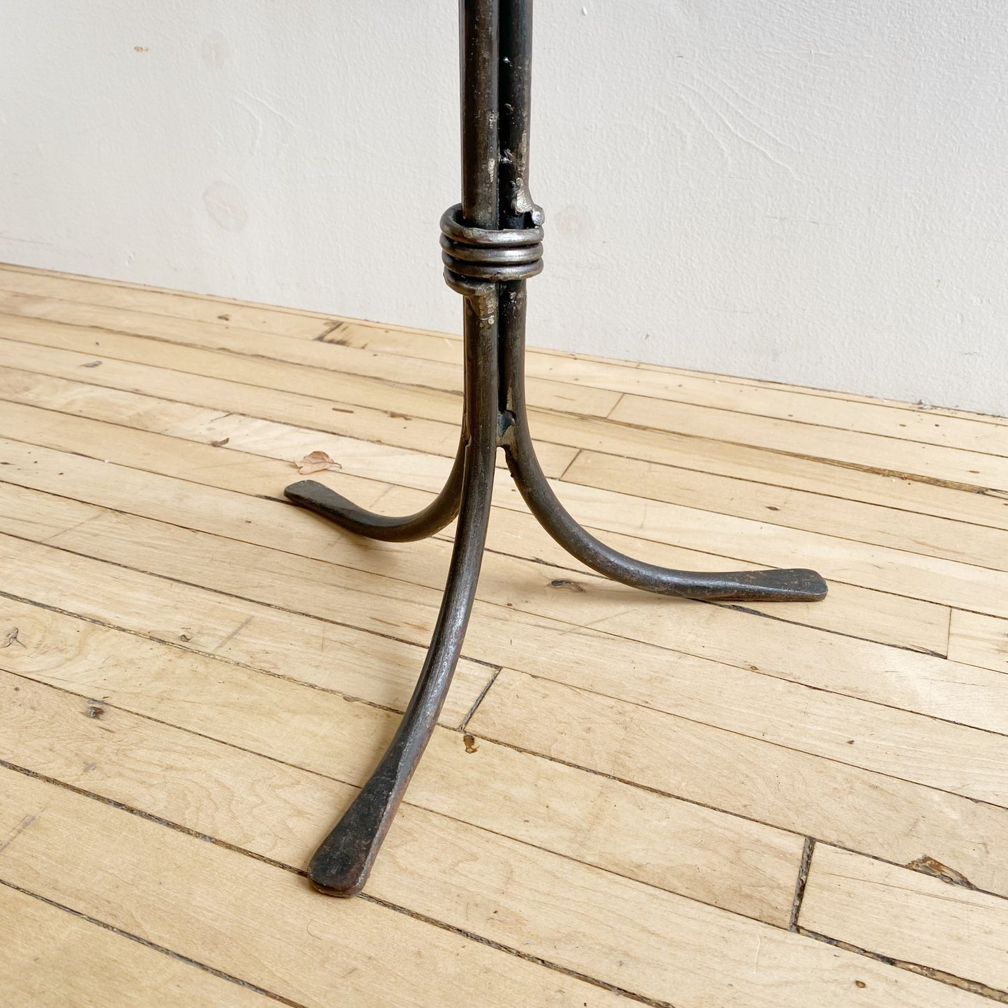 XXL Found Iron Candle Stand, 25"