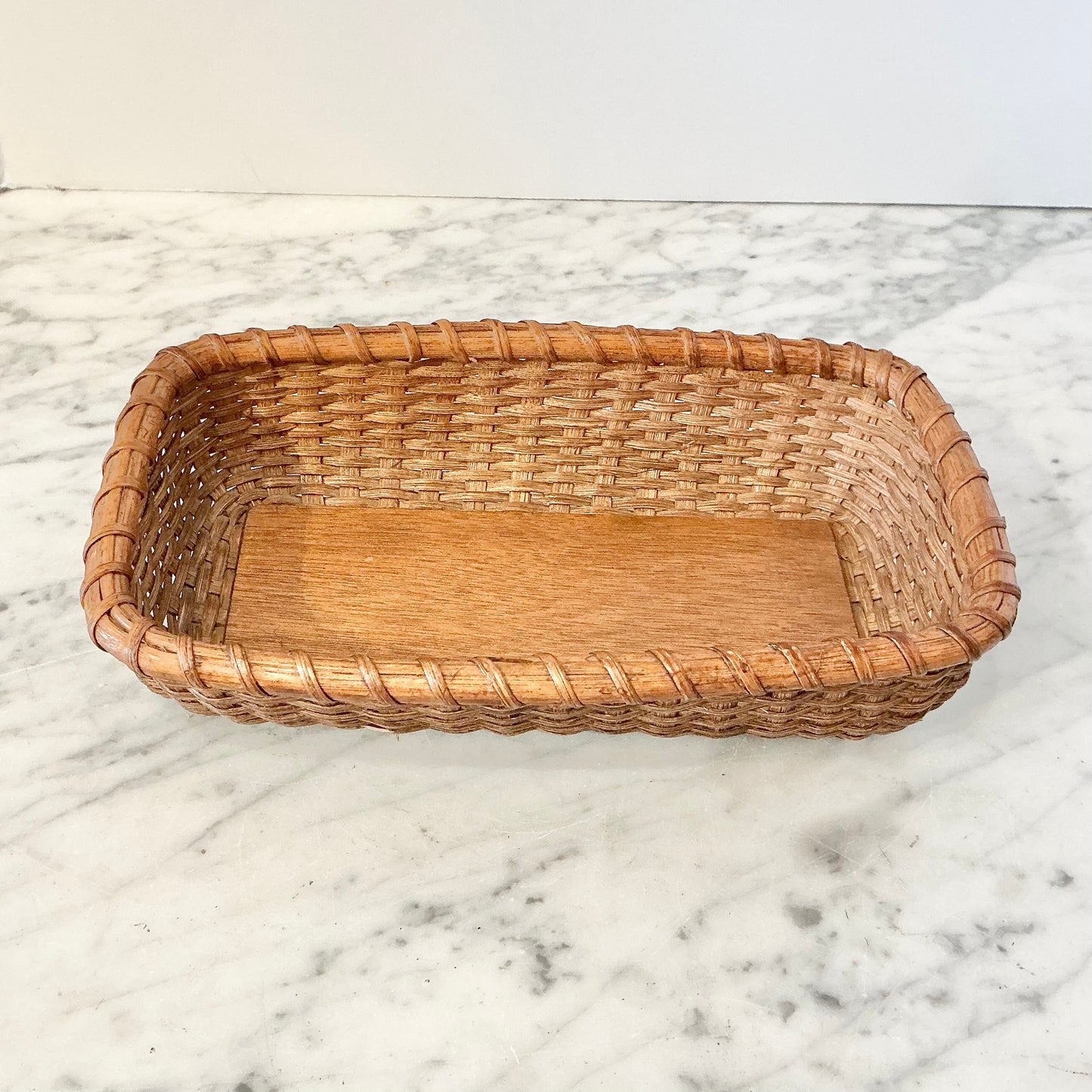 Petite Vintage Basket Organizer