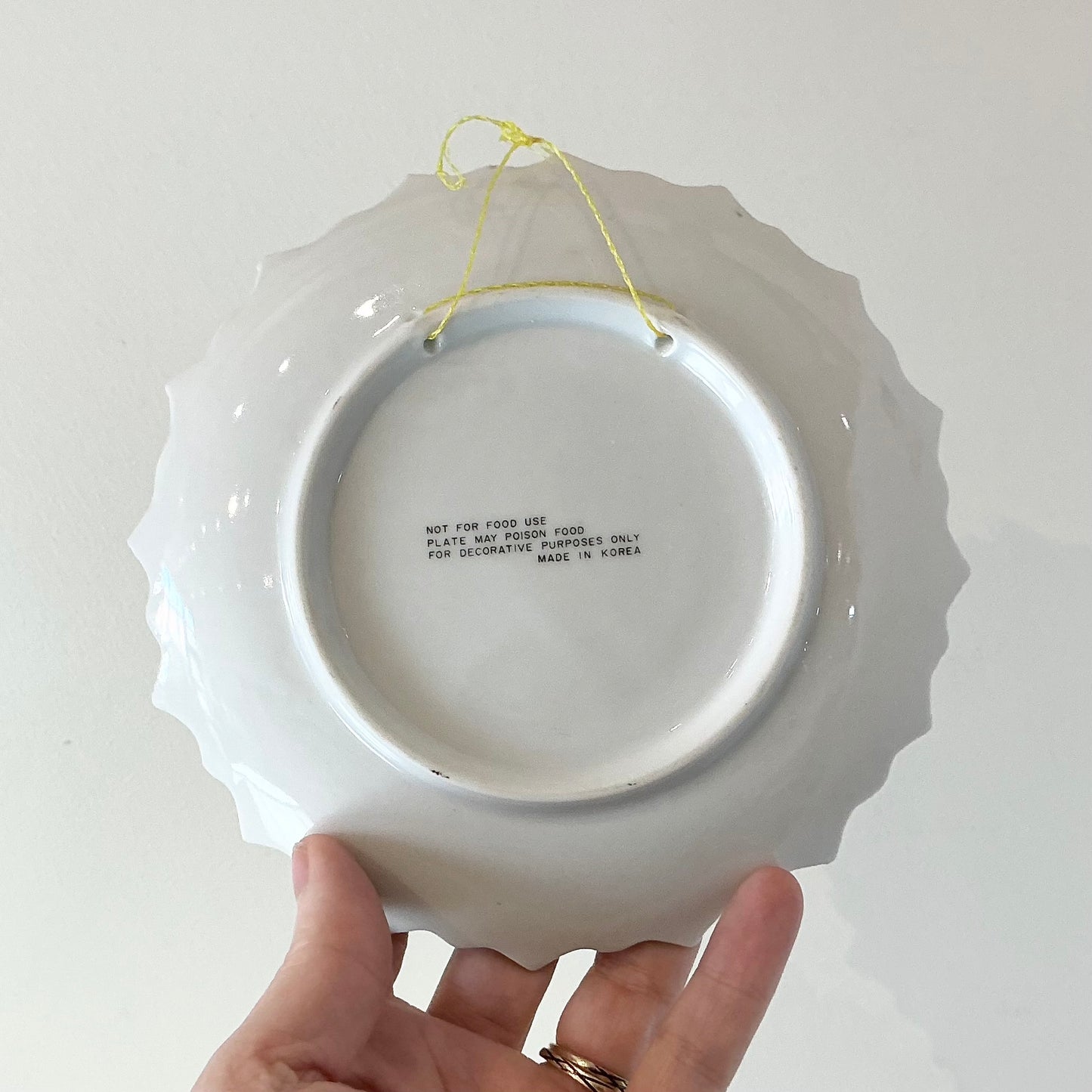 Vintage Porcelain “Mother” Plate