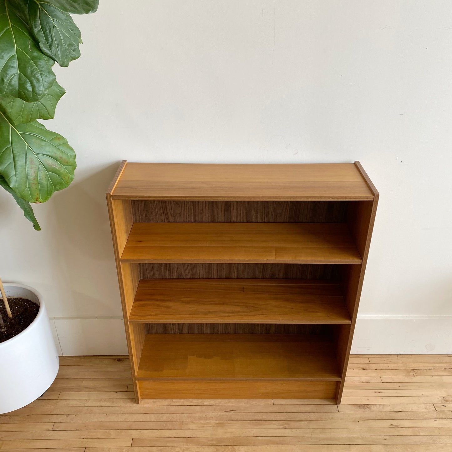 Vintage Wood Bookcase