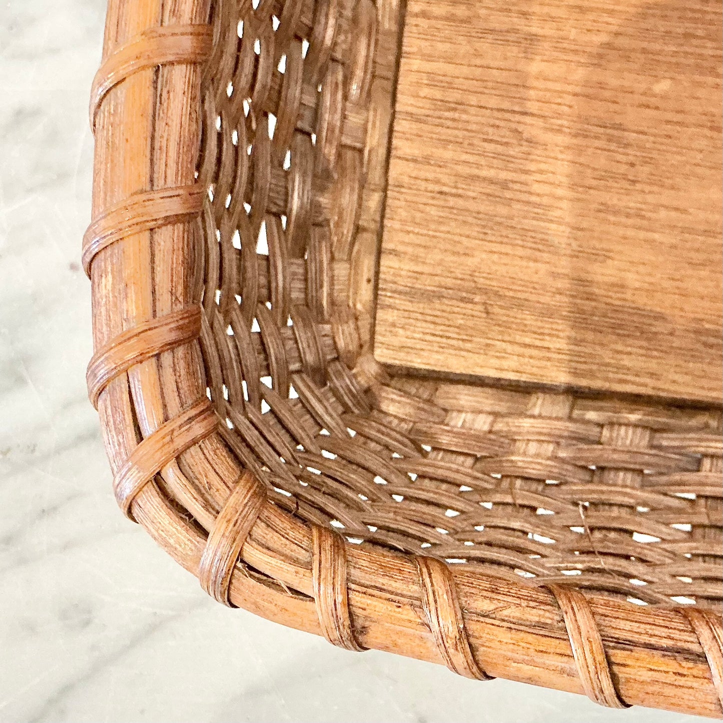 Petite Vintage Basket Organizer