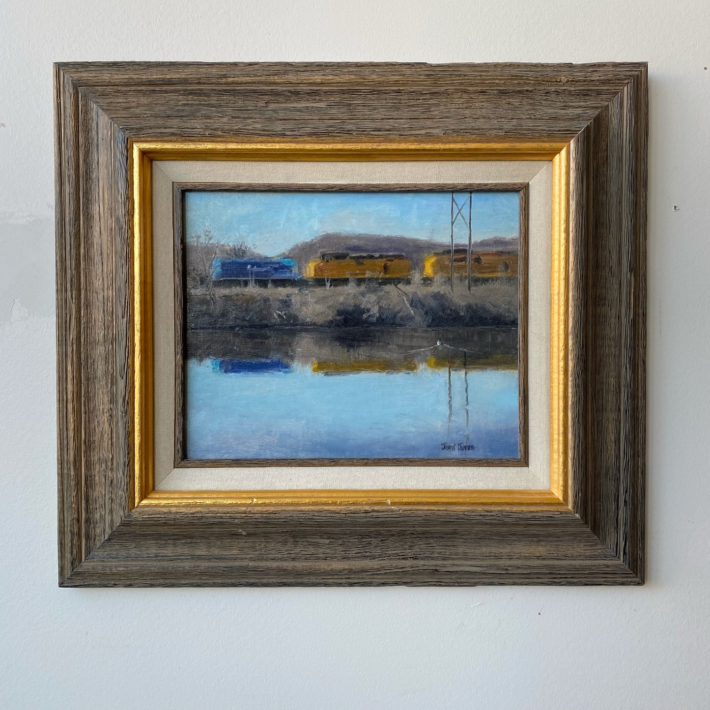 Original Oil Painting by Joni Jurek ("Iron Horse")