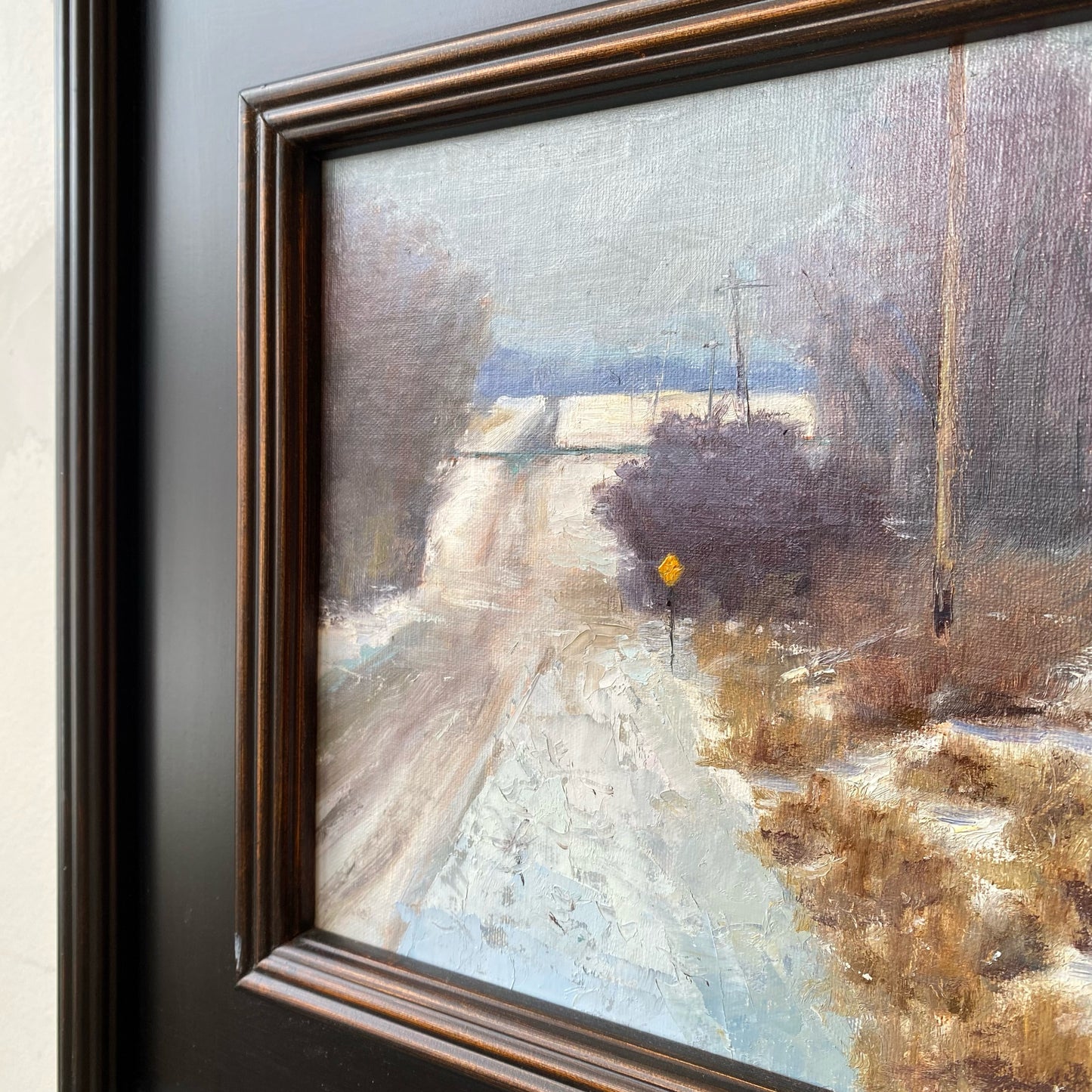 Original Oil Painting by D. MALIN (“May Road")