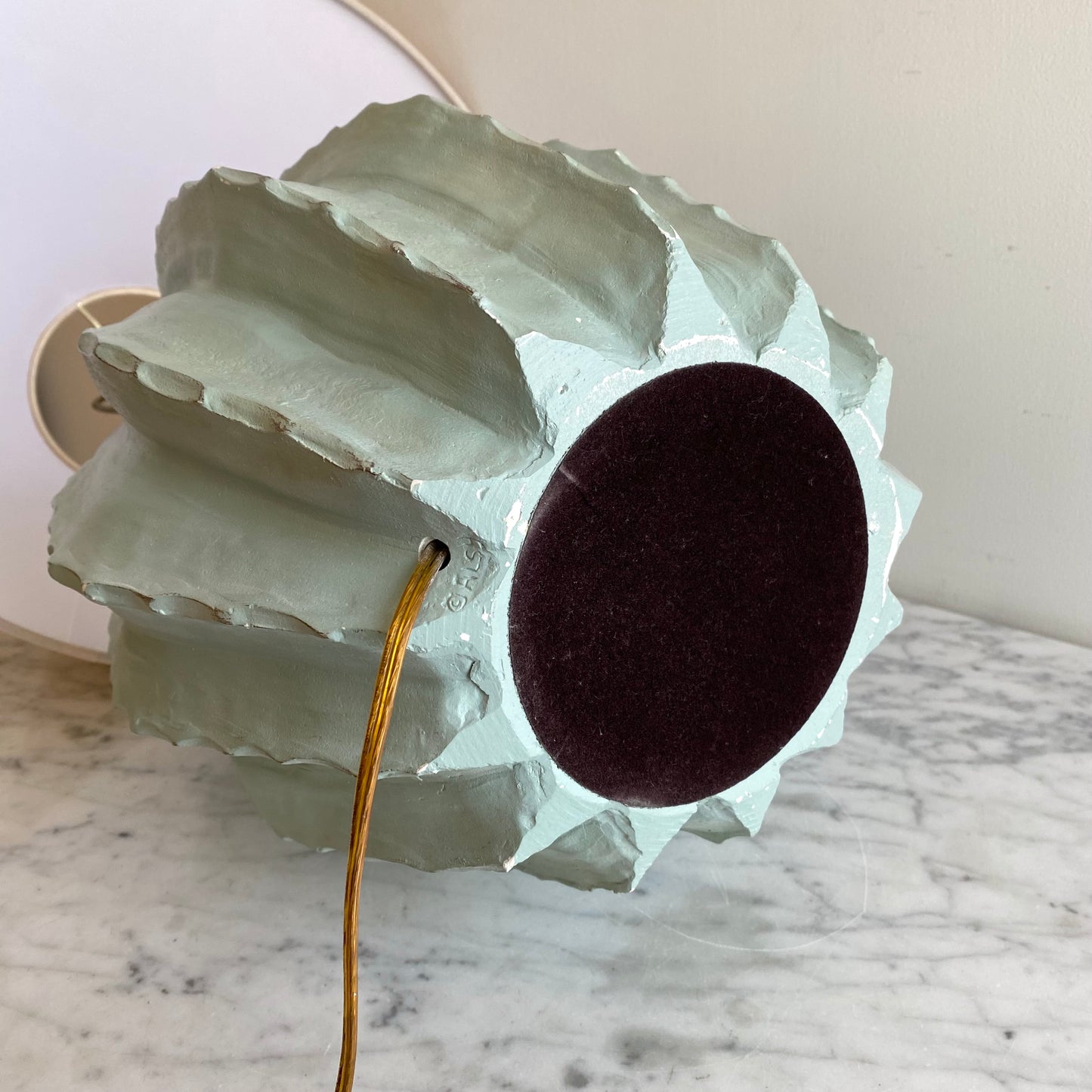 Vintage Cactus Lamp with Shade