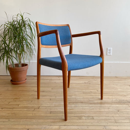 Restored: Vintage Niels Otto Møller "Model 65" Chair
